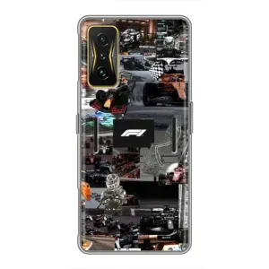 Чохол Формула1 на Xiaomi POCO F4 GT (Гоночний колаж Ф1)