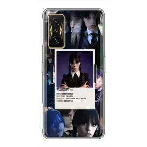 Чохли Венсдей на Xiaomi POCO F4 GT Уенсдей (AlphaPrint) (колаж Венздей)