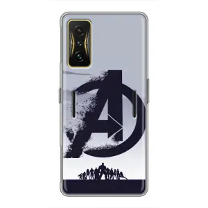 Чохли з героями Марвел Xiaomi POCO F4 GT (VPrint) (Команда А)