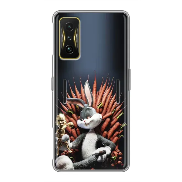 Чехол с принтом «Король Кролик» для Xiaomi POCO F4 GT