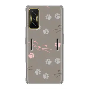 Чохол з малюнком кіт на Xiaomi POCO F4 GT (Лапи і вуса)