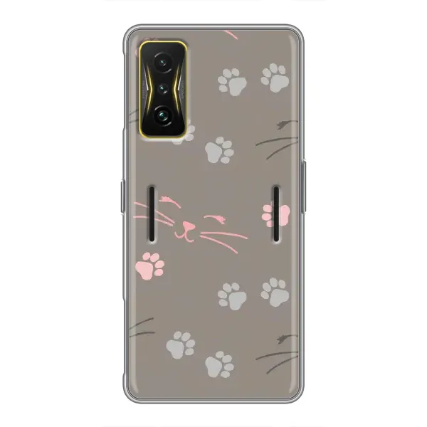 Чохол з принтом «Лапи і вуса» для Xiaomi POCO F4 GT Чохол з принтом «Лапи і вуса» для Xiaomi POCO F4 GT