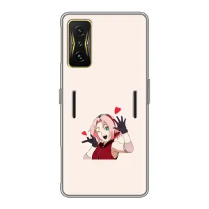 Чохли Персонажі Аніме Наруто для Xiaomi POCO F4 GT (AlphaPrint) (Лайк Сакура)