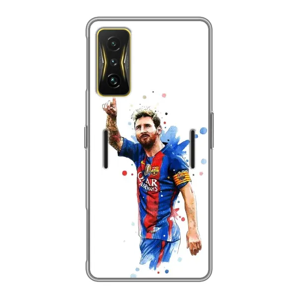 Чехол с принтом «Лео Месси» для Xiaomi POCO F4 GT