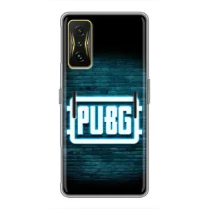 Чеjхол PUBG для Сяомі POCO F4 GT (AlphaPrint) (Лого PUBG)