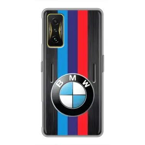 Чохол для Сяомі POCO F4 GT - з принтом БМВ (AlphaPrint) (Лого BMW)