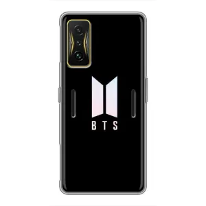 Чохли BTS для Xiaomi POCO F4 GT (AlphaPrint) (Лого BTS)