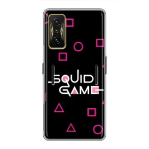 Чохол Гра в кальмара для Xiaomi POCO F4 GT (Патерн Гра кальмара)