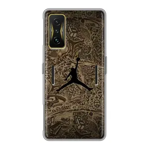 Чехлы для Xiaomi POCO F4 GT - с картинкой JORDAN (AlphaPrint)