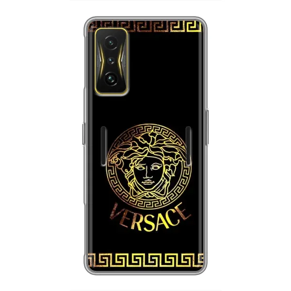 Чохол з принтом «Logo Versace» для Xiaomi POCO F4 GT