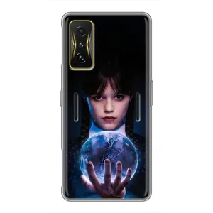 Чохол з принтом «Магічна сфера Венздей» для Xiaomi POCO F4 GT