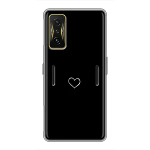 Чехлы для любимой на Сяомі POCO F4 GT (VPrint) (Маленьке сердечко)