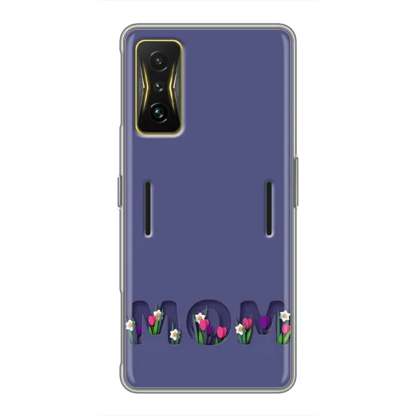 Чохол з принтом «Мама в квітах» для Xiaomi POCO F4 GT