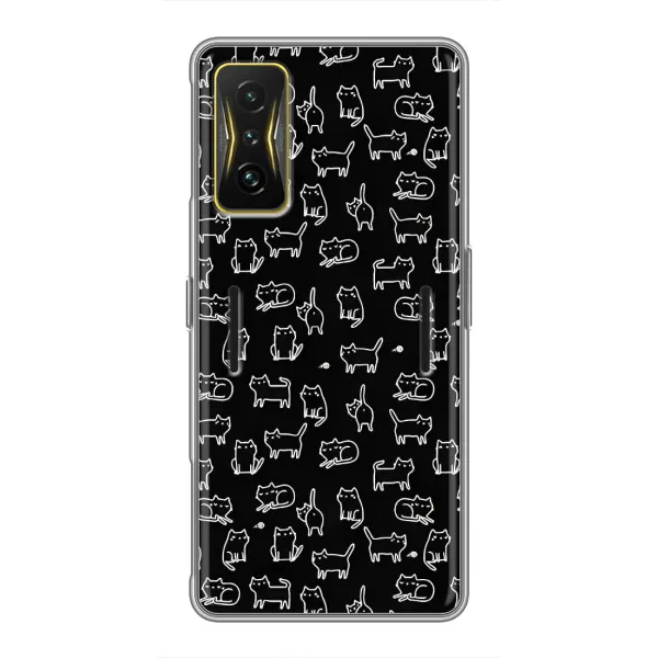 Чехол с принтом «Меленькие котики» для Xiaomi POCO F4 GT Чехол с принтом «Меленькие котики» для Xiaomi POCO F4 GT