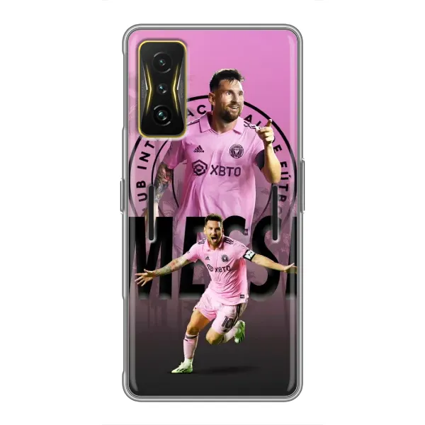 Чехол с принтом «Messi Miami» для Xiaomi POCO F4 GT