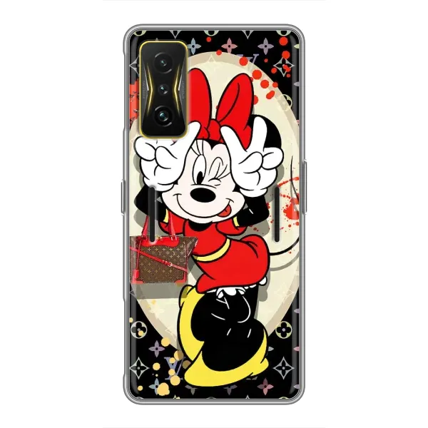 Чехол с принтом «Минни peace» для Xiaomi POCO F4 GT