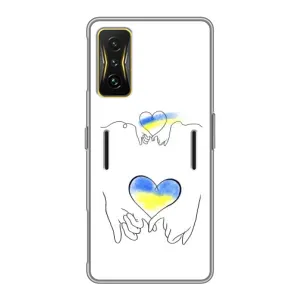 Чохол для Патріота України Xiaomi POCO F4 GT - (AlphaPrint) (Мир Україні)