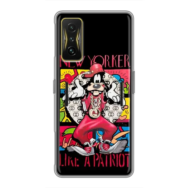 Чехол с принтом «Мультяшный Волк» для Xiaomi POCO F4 GT