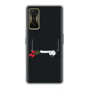 Чехлы (ART) Цветы на Xiaomi POCO F4 GT (VPrint) (Неочікувані квіти)