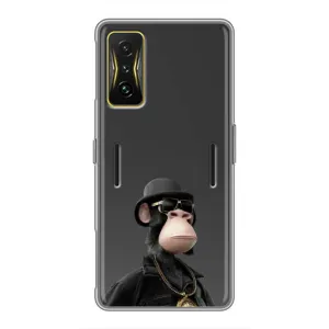 Чохли з Мавпами NFT для Xiaomi POCO F4 GT (AlphaPrint) (Мавпа NFT)