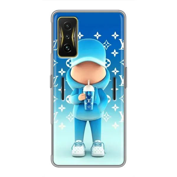 Чохол з принтом «Хлопець LV» для Xiaomi POCO F4 GT Чохол з принтом «Хлопець LV» для Xiaomi POCO F4 GT