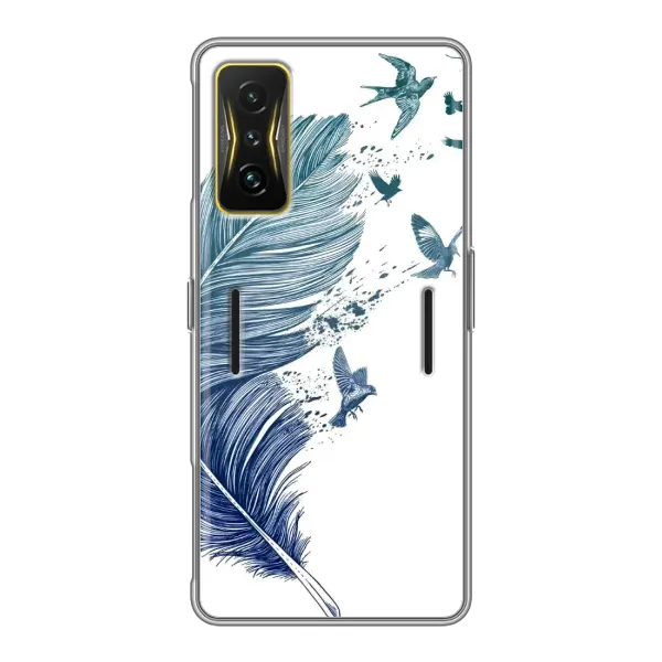 Чохол з принтом «Перо» для Xiaomi POCO F4 GT