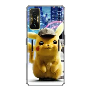 Чохол з принтом «Пікачу в місті» для Xiaomi POCO F4 GT