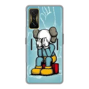 Чохли для Xiaomi POCO F4 GT - Bearbrick Louis Vuitton (PREMIUMPrint) (Плач Bearbrick)