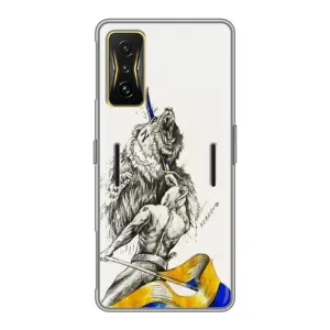 Чохли (Доброго вечора, ми за України) для Сяомі POCO F4 GT (AlphaPrint) (Перемога)