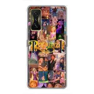 Чохол з принтом «Колаж Рапунцель» для Xiaomi POCO F4 GT