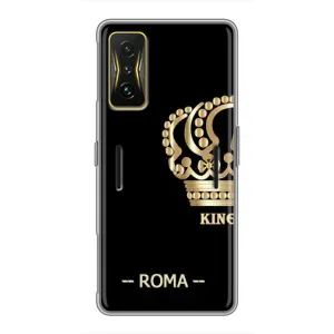 Чохли для Xiaomi POCO F4 GT (VPrint) - Футбольні клуби (Roma)