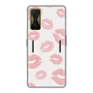 Чохол з розовим принтом для Xiaomi POCO F4 GT (Рожеві губи)