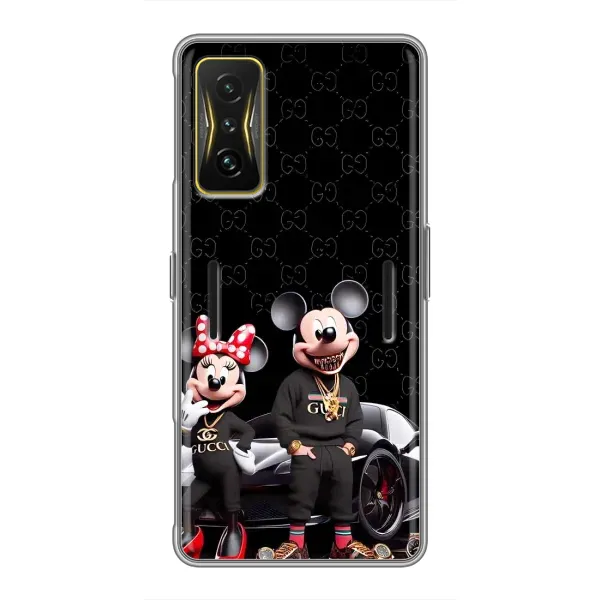 Чехол с принтом «Семья Маусов» для Xiaomi POCO F4 GT