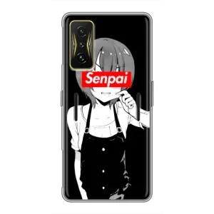 Чохли Персонажі Аніме Наруто для Xiaomi POCO F4 GT (AlphaPrint) (Senpai)