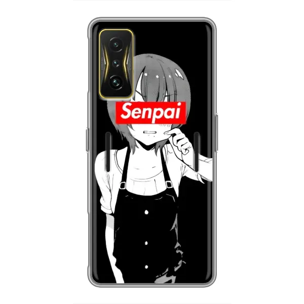 Чохол з принтом «Senpai» для Xiaomi POCO F4 GT