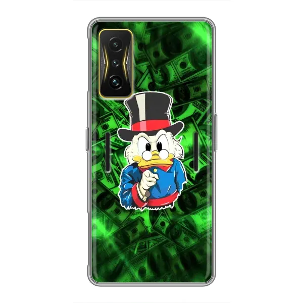 Чехол с принтом «Скрудж МакДак» для Xiaomi POCO F4 GT