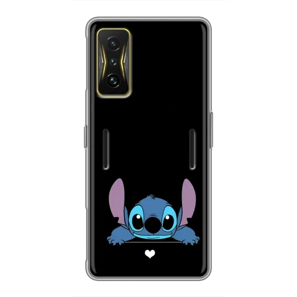 Чехол с принтом «Стич на черном» для Xiaomi POCO F4 GT Чехол с принтом «Стич на черном» для Xiaomi POCO F4 GT