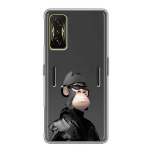 Чохли з Мавпами NFT для Xiaomi POCO F4 GT (AlphaPrint) (стильна мавпа NFT)