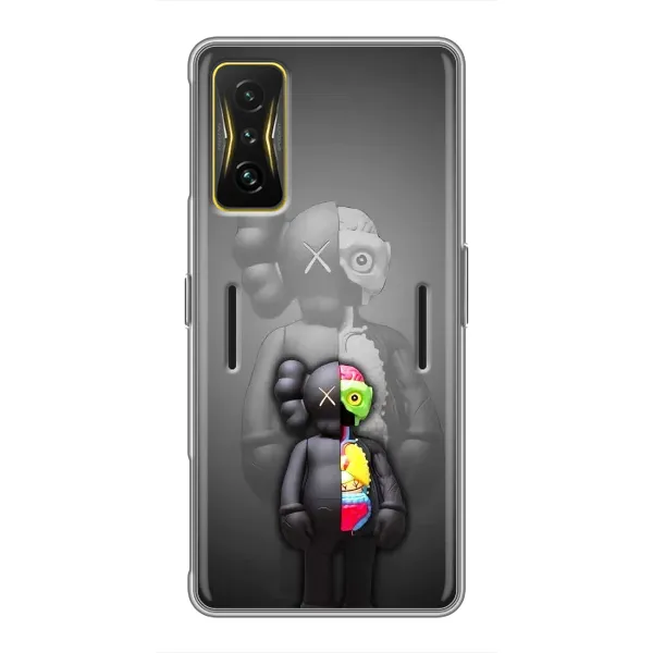 Чехол с принтом «Тело Bearbrick» для Xiaomi POCO F4 GT