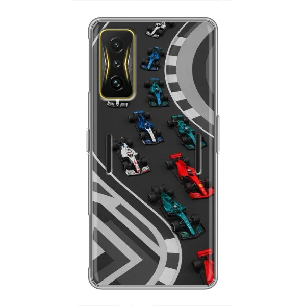 Чохол з принтом «Траса Ф1» для Xiaomi POCO F4 GT