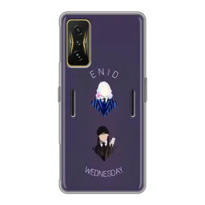 Чохли Венсдей на Xiaomi POCO F4 GT Уенсдей (AlphaPrint) (Венздей і подруга)