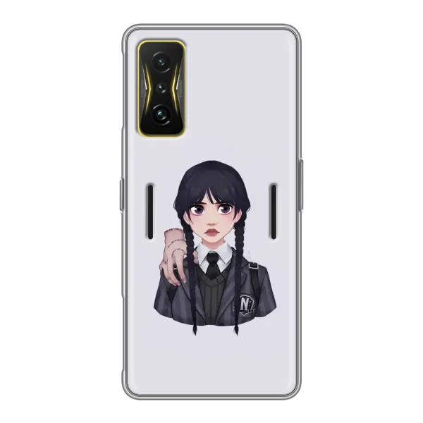 Чохол з принтом «Венздей і Річ» для Xiaomi POCO F4 GT Чохол з принтом «Венздей і Річ» для Xiaomi POCO F4 GT