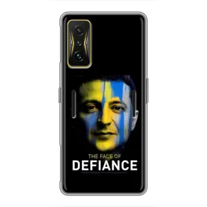 Чохол для Xiaomi POCO F4 GT (AlphaPrint - с принтом Зеленського) (В. Зеленский)