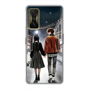 Чохол з принтом «Венздей та Тайлер» для Xiaomi POCO F4 GT