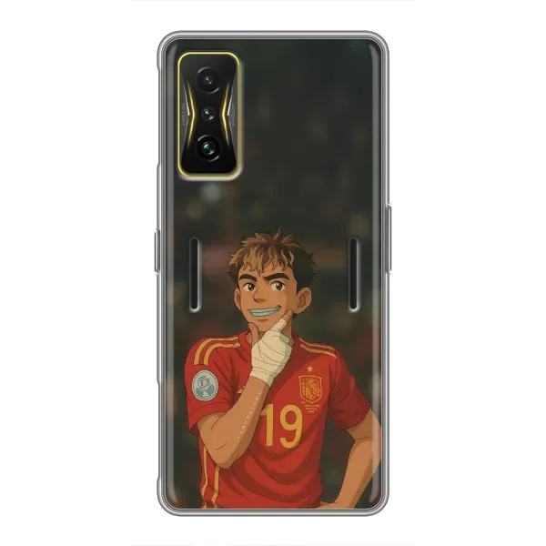 Чохол з принтом «Ямаль аніме» для Xiaomi POCO F4 GT Чохол з принтом «Ямаль аніме» для Xiaomi POCO F4 GT