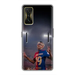 Чохол з футболістом Ламін Ямаль Xiaomi POCO F4 GT (Ямаль на стадіоні)