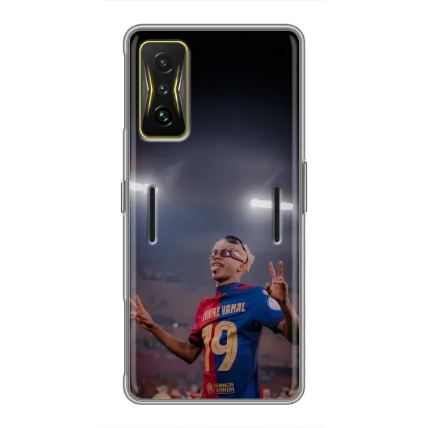Чохол з принтом «Ямаль на стадіоні» для Xiaomi POCO F4 GT Чохол з принтом «Ямаль на стадіоні» для Xiaomi POCO F4 GT