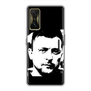Чохол для Xiaomi POCO F4 GT (AlphaPrint - с принтом Зеленського)