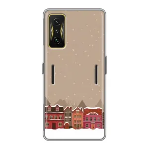 Новорічні, Святкові Чохли для Xiaomi POCO F4 GT - 2024 год (Зимове місто)