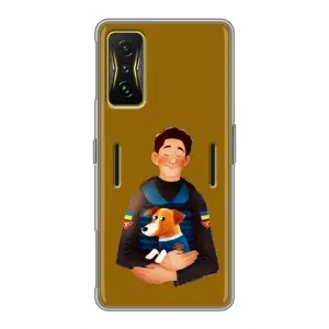 Чохли з картинкою собаки Патрон для Xiaomi POCO F4 GT (AlphaPrint) (ЗСУ Патрон)
